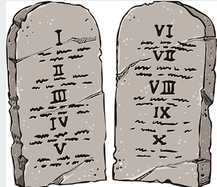 Trump's Ten Commandments Book Cover